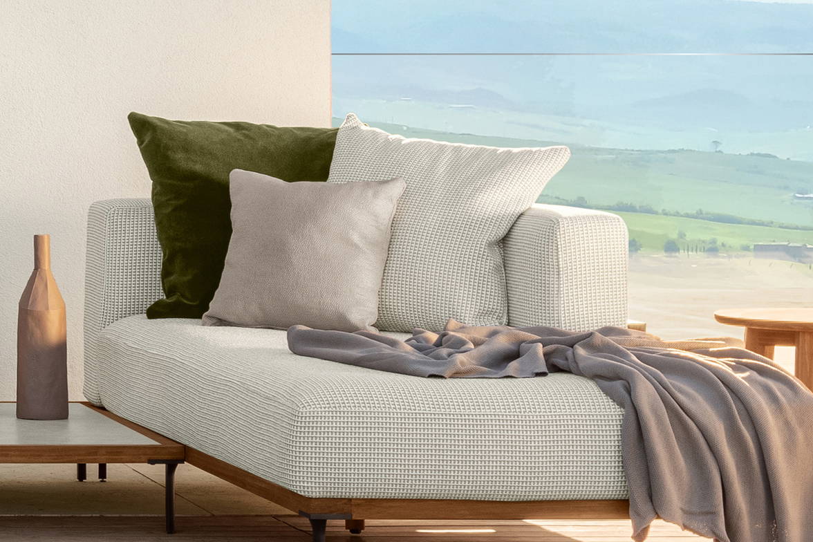 Cleo pillow designed by Marco Acerbis for Talenti Cleo pillow designed by Marco Acerbis for Talenti