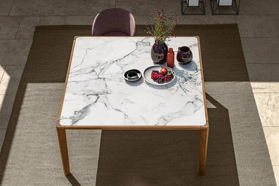 Cleo Wood Dining Table