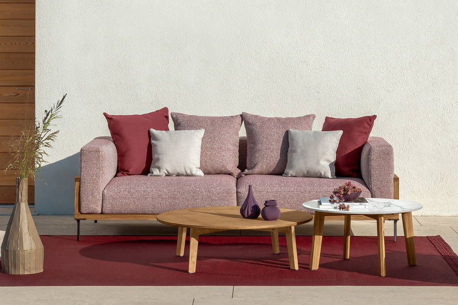 Cleo Wood Sofa