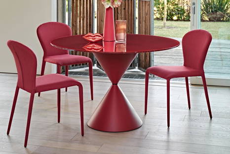 Clessidra Glass Kitchen Table by MIDJ