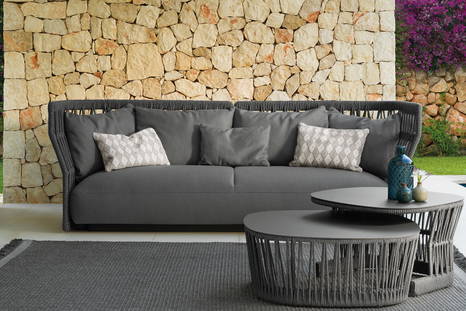 Cliff rope sofa by Talenti