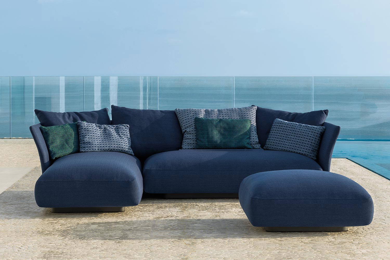 Cliff Sectional Sofa with Chaise Comp. B
