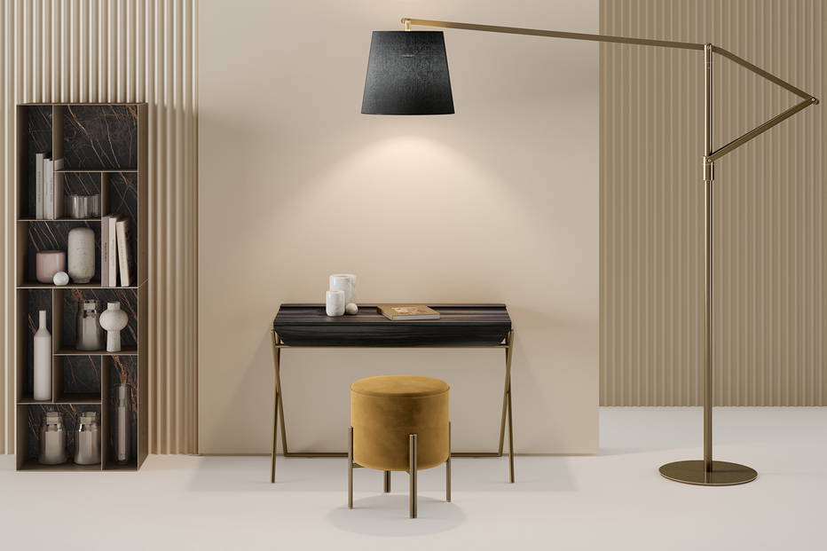 Cloe floor lamp designed by Pocci & Dondoli for Bontempi Casa