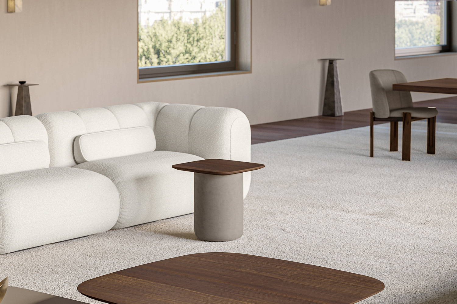 Clou End Table designed by Stefano Spessotto
