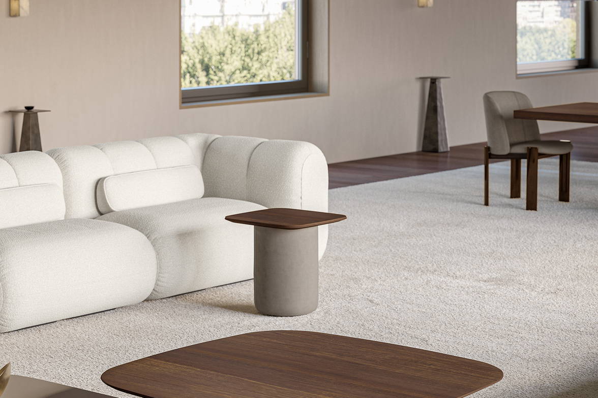 Clou End Table designed by Stefano Spessotto Clou End Table designed by Stefano Spessotto