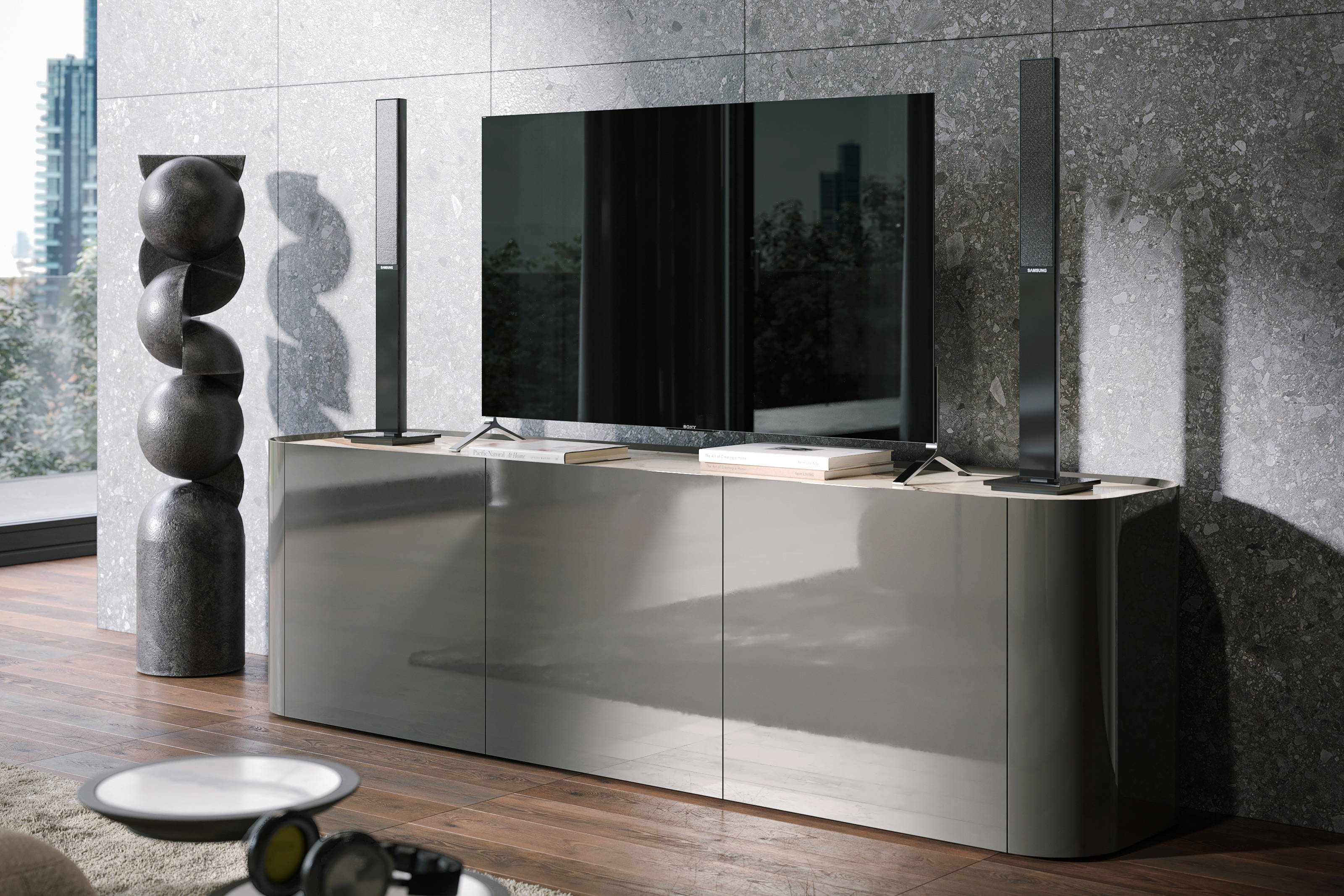 Clyde TV Stand