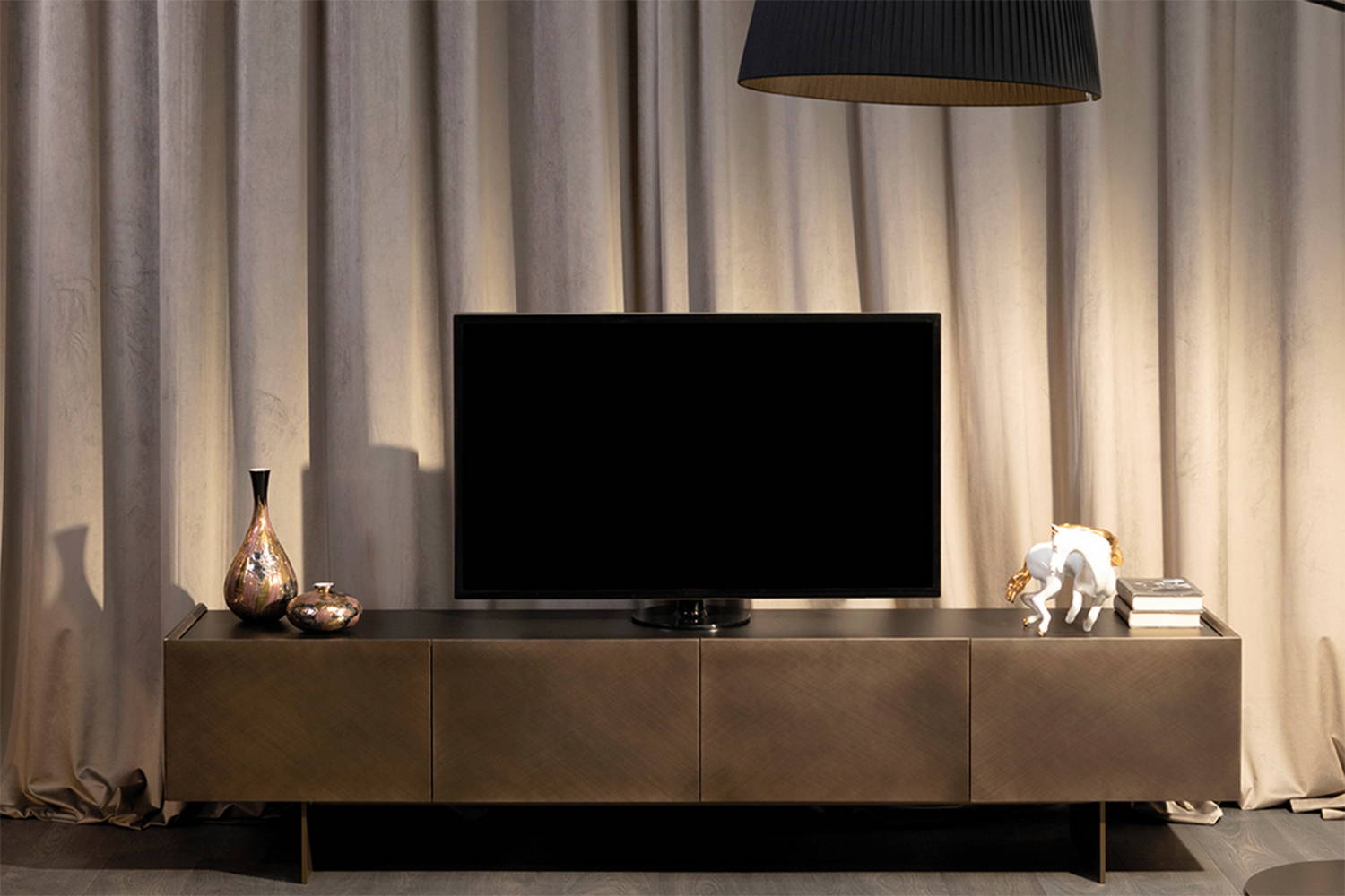 Coated TV Stand by Tonin Casa