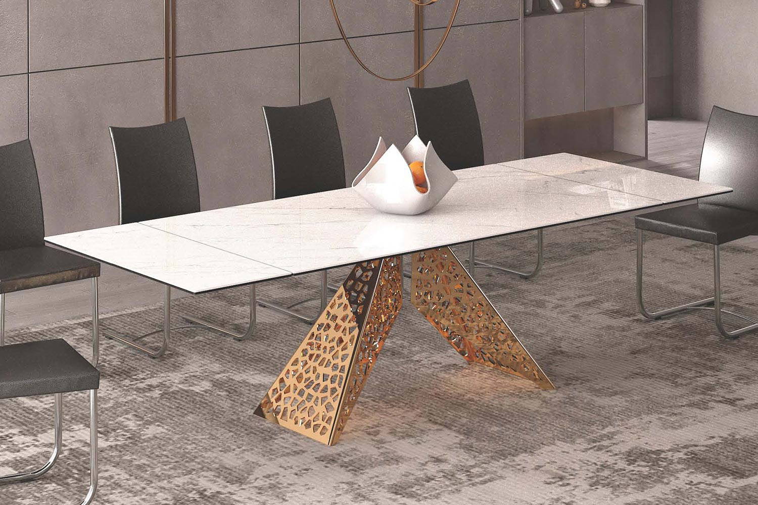 Coliseum dining table by Naos