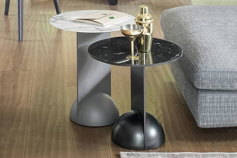 Combination low and high end tables by Bonaldo
