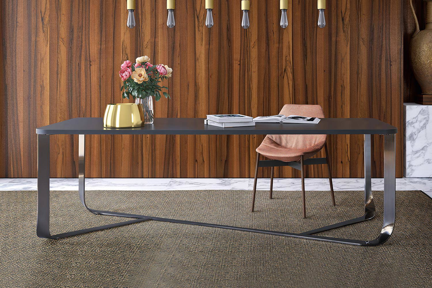 Confluence dining table by Pianca