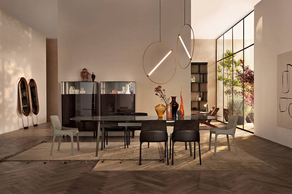 Coral Beach Dining Table Display Model