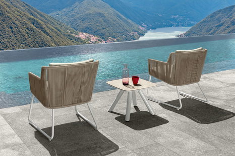 Coral Lounge Rope Armchair