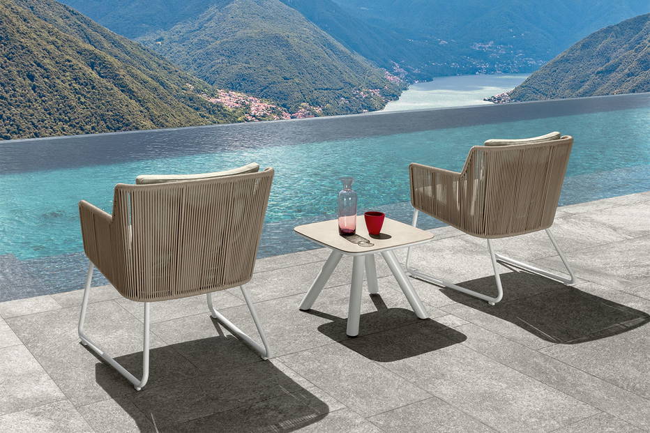 Coral Lounge Rope Armchair