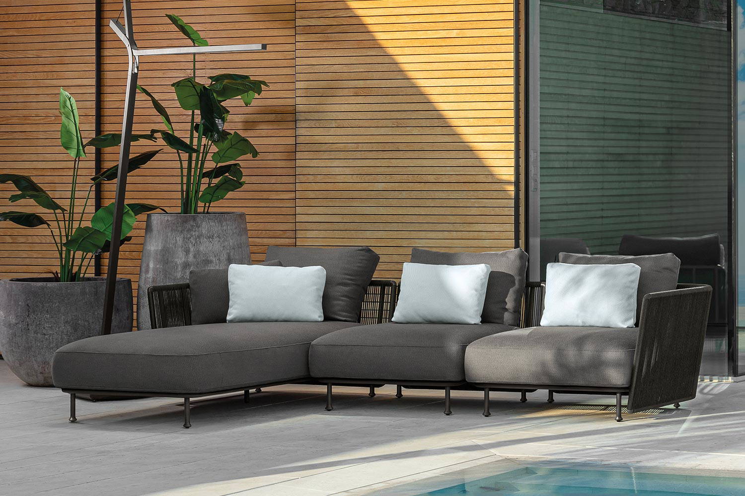 Coral Sectional Sofa with Chaise