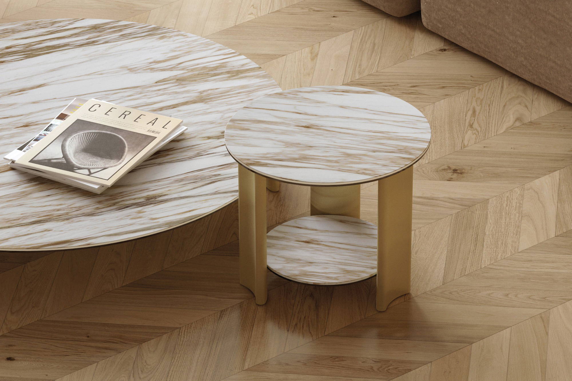 GMHN371A○BONTEMPI CASA / ボンテンピ LINDA ダイ Core End Table by Bontempi Casa | room service 360°