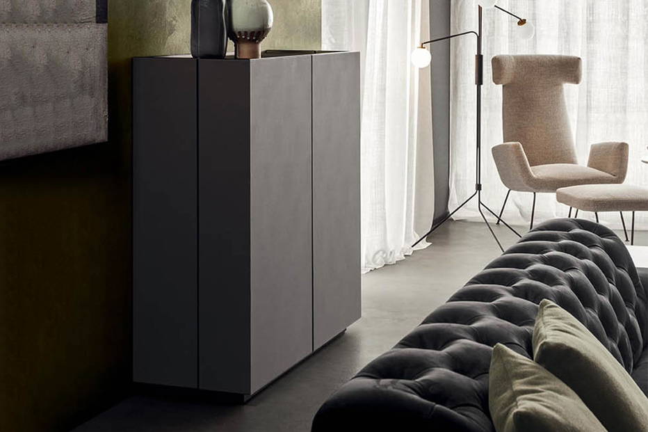 Cornice cupboard by Pianca