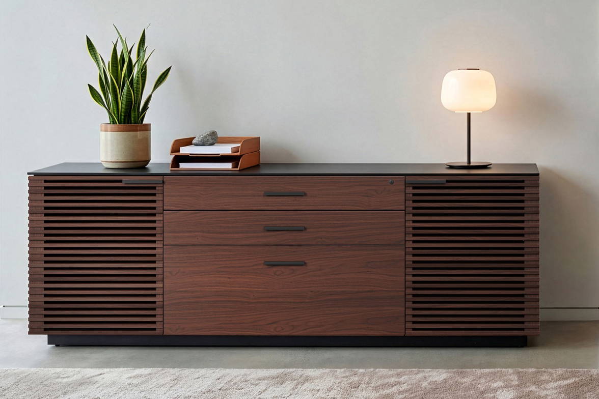 Corridor 6539 Low Credenza from BDI Corridor 6539 Low Credenza from BDI