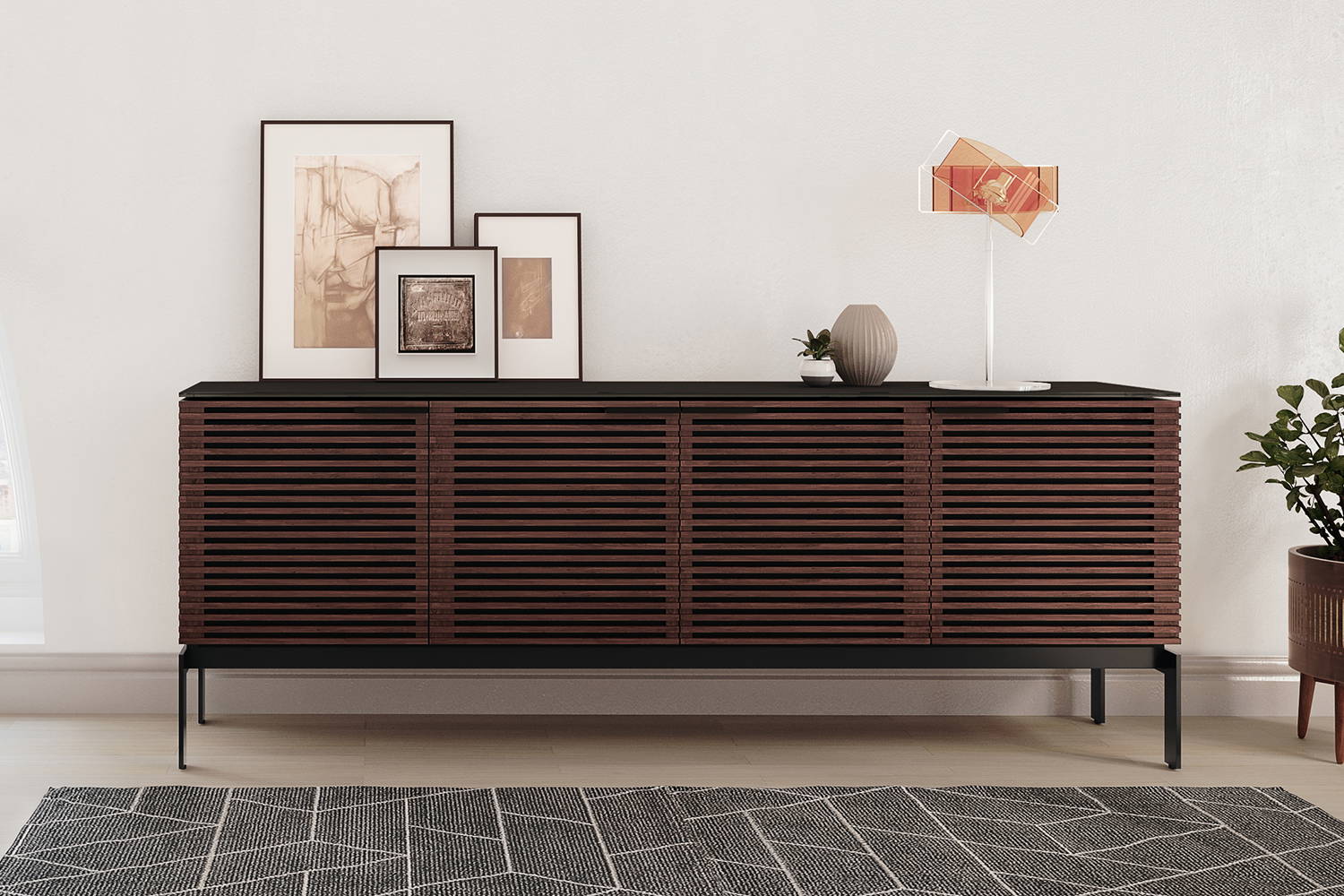 Corridor 7129 Slim Media Console by BDI | room service 360°
