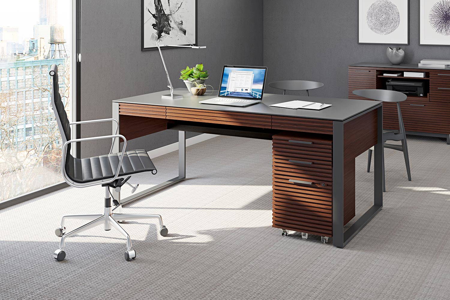 Corridor Executive Office Suite by BDI | room service 360°