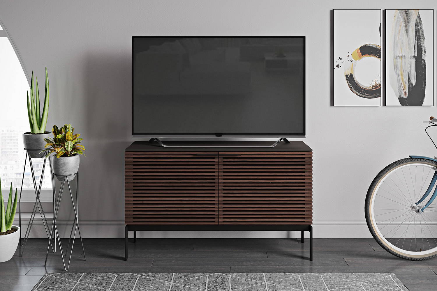 Corridor 7128 Slim Media Cabinet by BDI | room service 360°