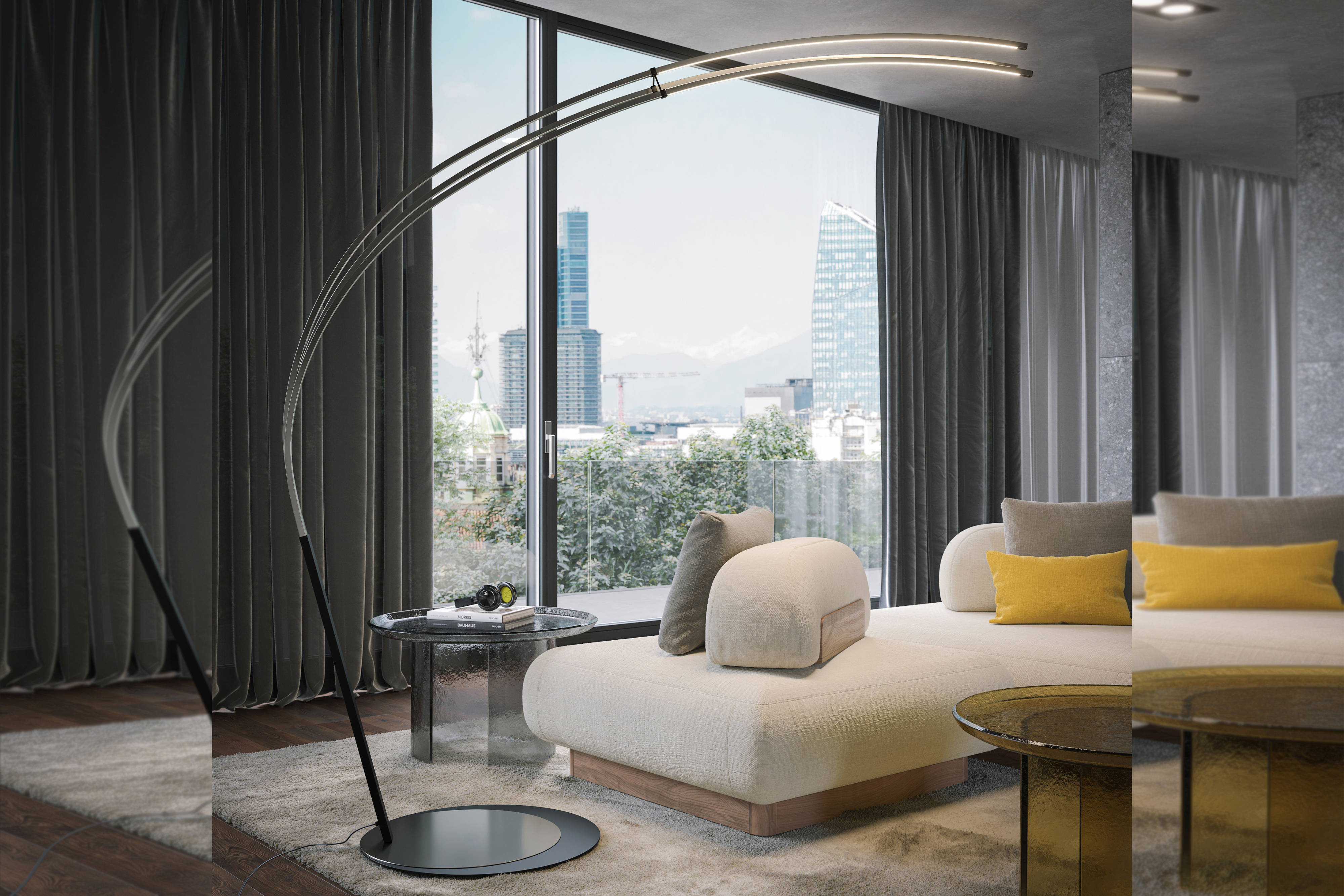 Cortina Floor Lamp from Tonin Casa