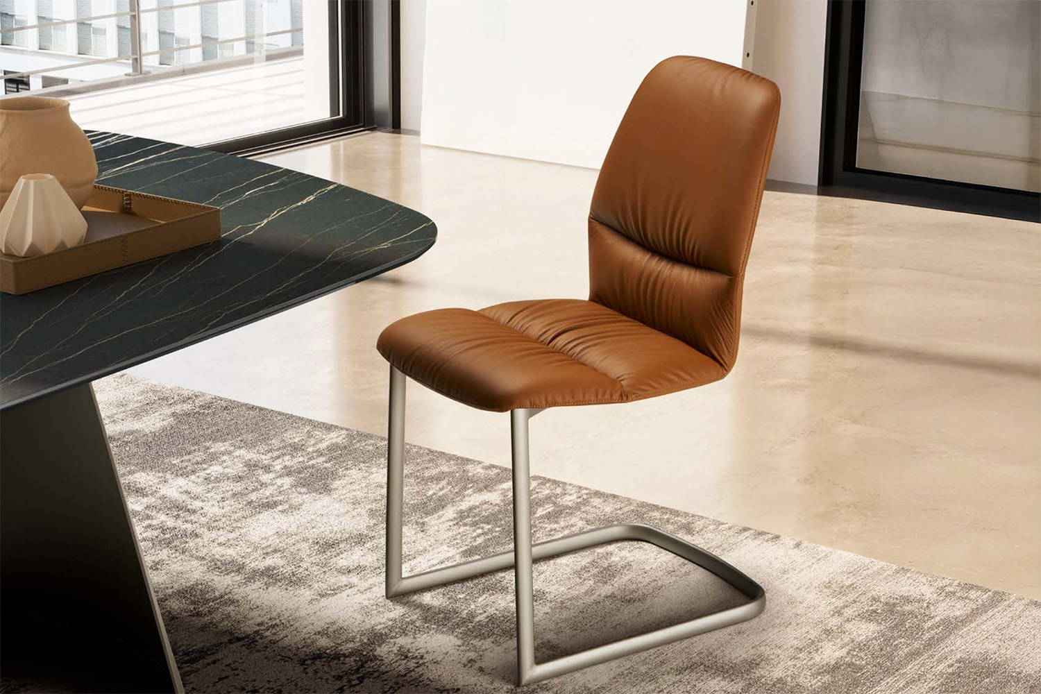 Cos cantilever dining chair by eforma
