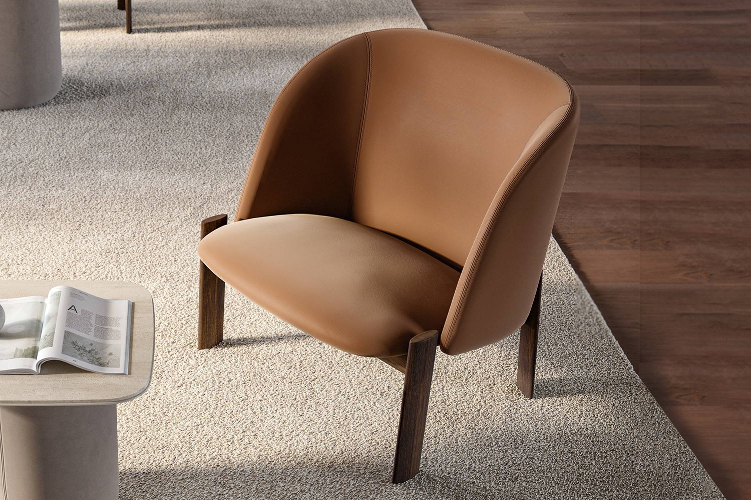 Cosmos Lounge Chair designed by Stefano Spessotto