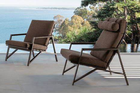 Cottage lounge armchairs by Talenti