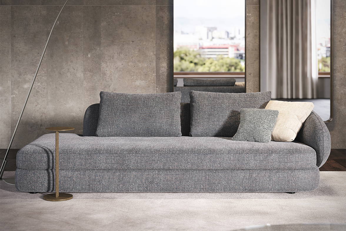 Craig Chaise Lounge with Sting Brushed End Table and Wish S Mirrors Craig Chaise Lounge with Sting Brushed End Table and Wish S Mirrors