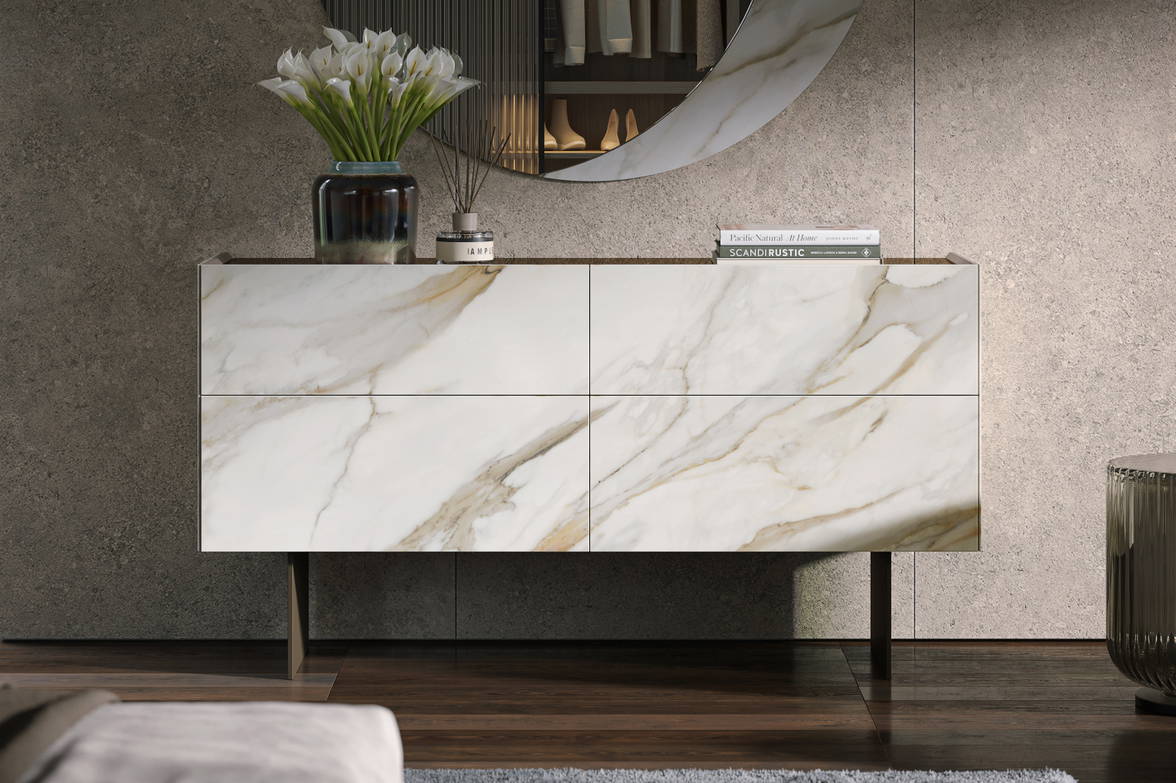 Cristalia Night Dresser from Tonin Casa Cristalia Night Dresser from Tonin Casa
