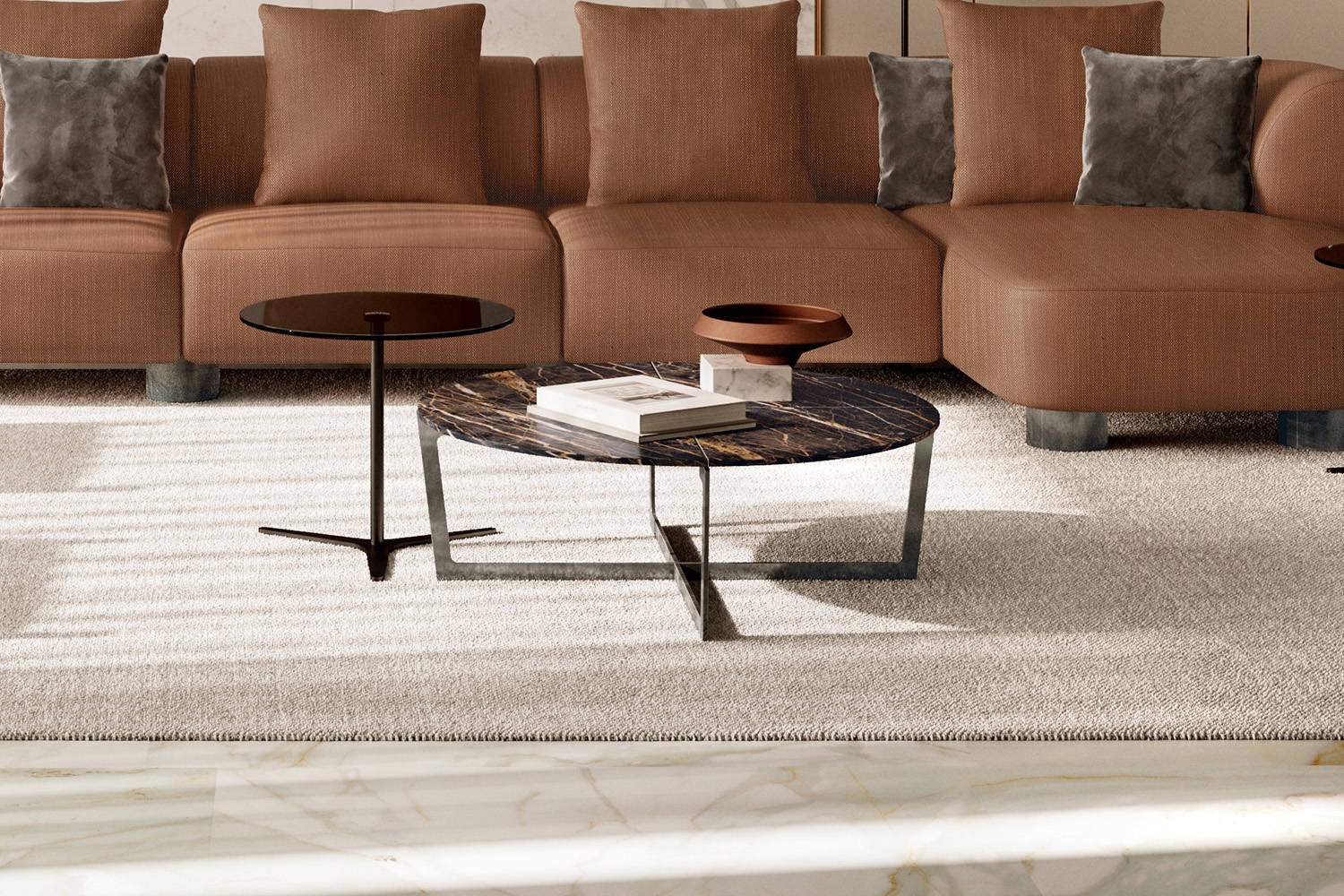 Cross Coffee Table by Bontempi Casa | room service 360° Cross Coffee Table by Bontempi Casa | room service 360°