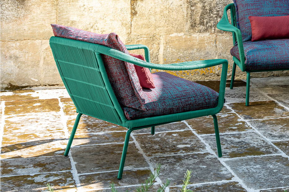 Cruise Alu lounge armchair by Talenti