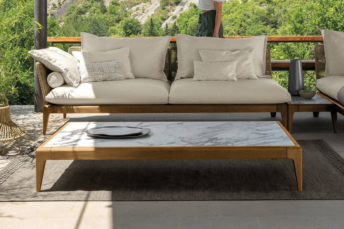 Cruise Teak coffee table by Talenti Cruise Teak coffee table by Talenti