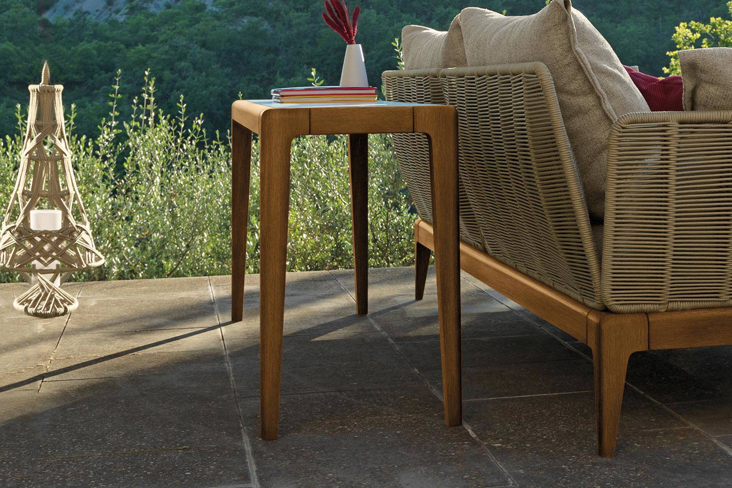 Cruise Teak Console Table