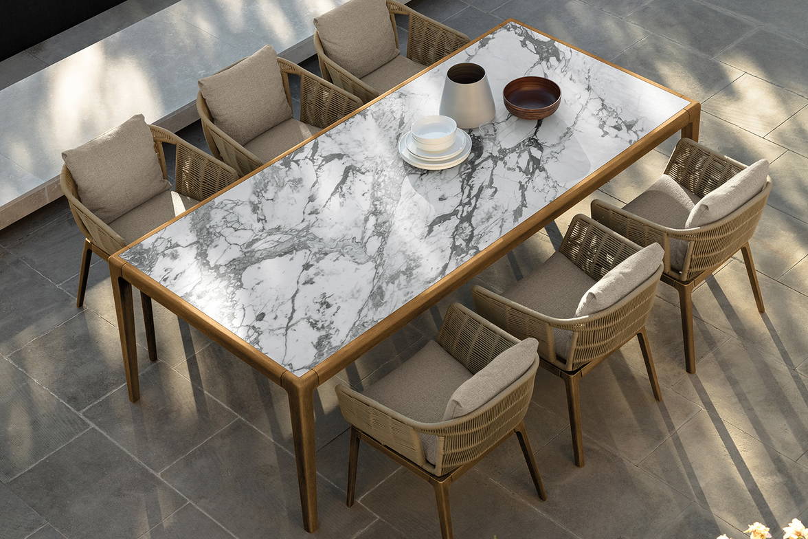 Cruise Teak dining table by Talenti Cruise Teak dining table by Talenti