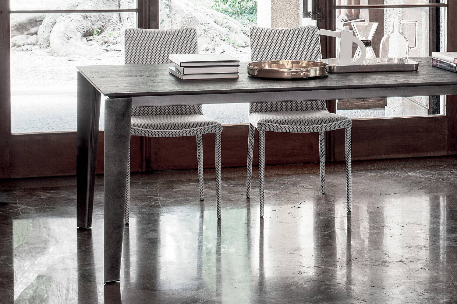 Cruz Extension Dining Table by Bontempi Casa | room service 360°