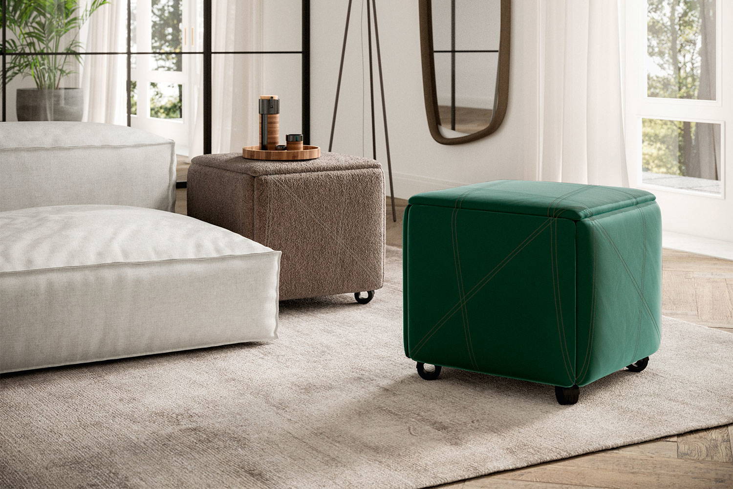 Cubix Transforming Dining Chair by Ozzio Italia | room service 360°