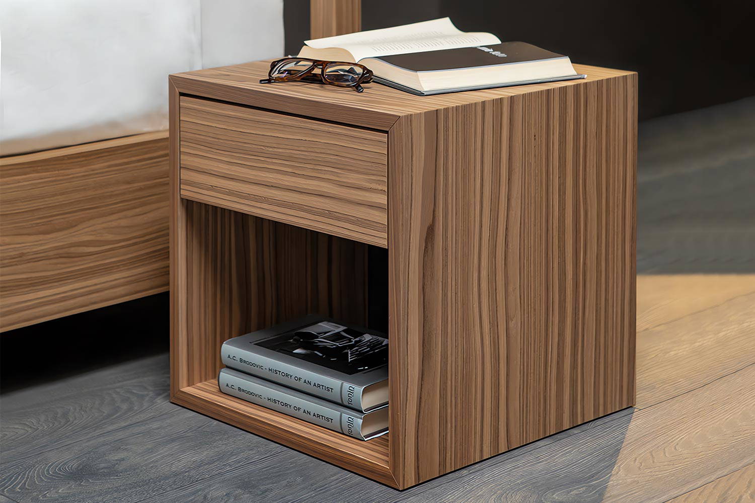 Cubo Nightstand by Tonin Casa
