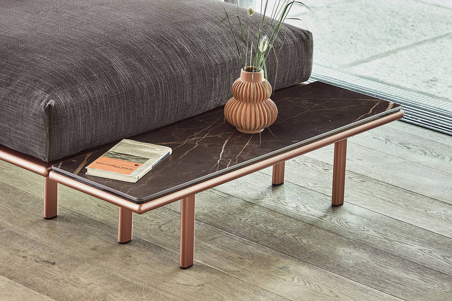 Dakota end table designed by Carlo Bimbi for Bontempi Casa