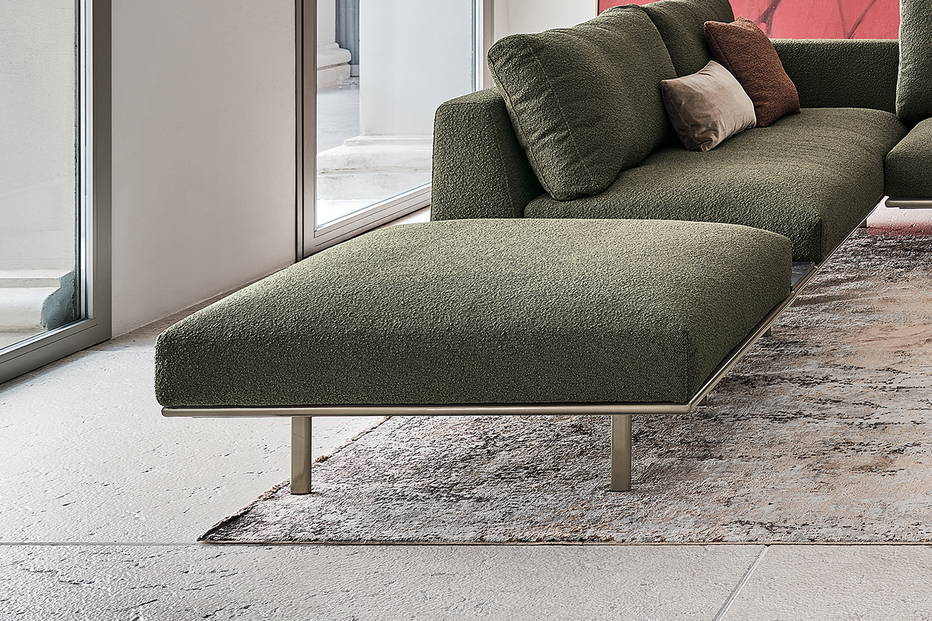 Dakota pouf by Carlo Bimbi for Bontempi Casa