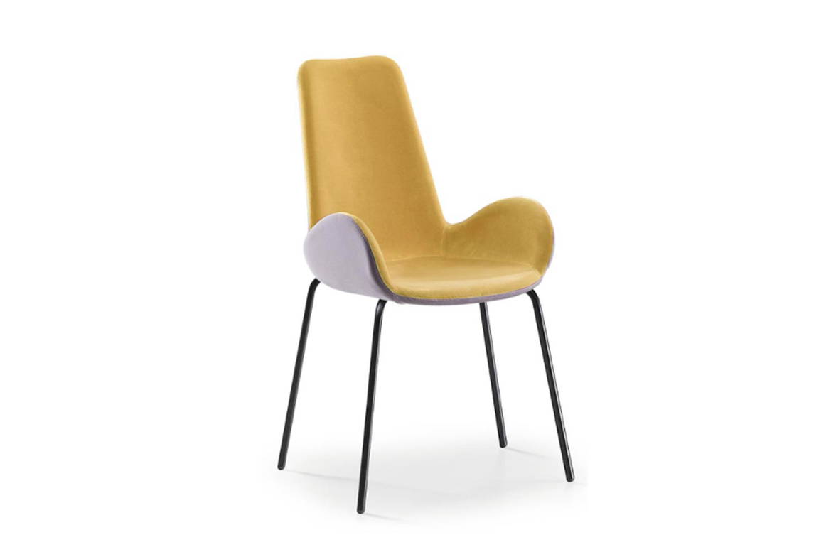Dalia Hi metal chair (Multicolor upholstery is available on request) Dalia Hi metal chair (Multicolor upholstery is available on request)