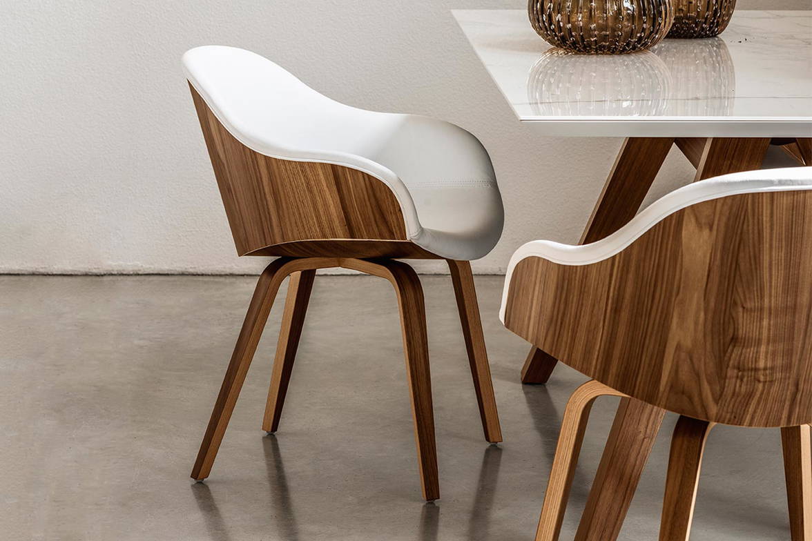 Danny PB dining arm chairs by Midj Danny PB dining arm chairs by Midj
