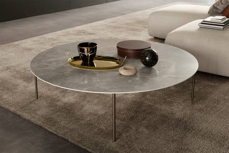 The Darwin round coffee table by Presotto
