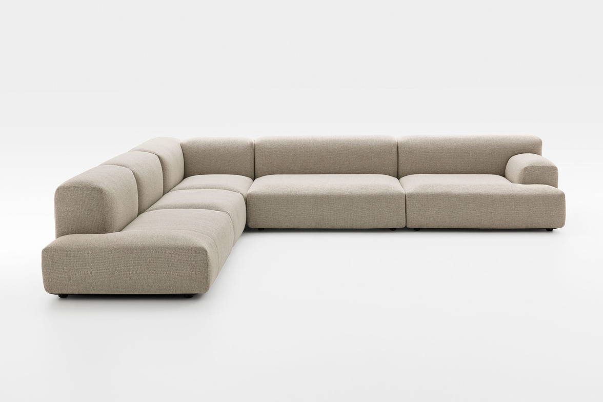 Delano Up Corner Sectional Sofa with Peninsula by Pianca Delano Up Corner Sectional Sofa with Peninsula by Pianca
