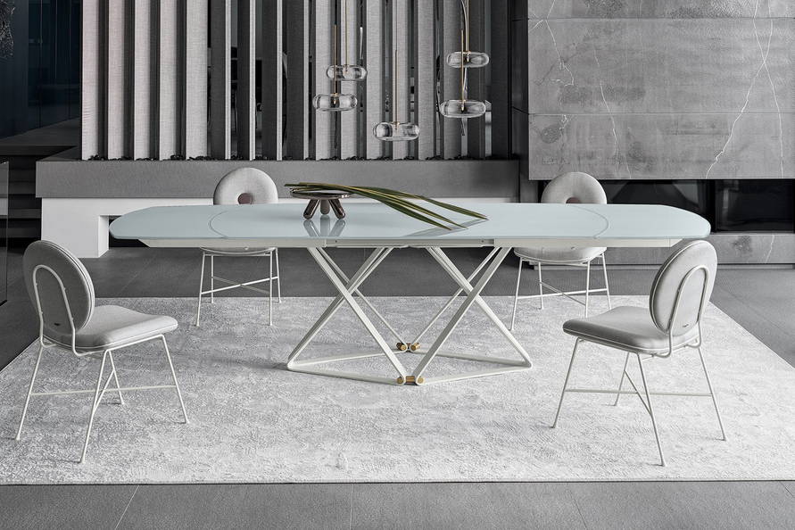 Delta Barrel Extension Dining Table