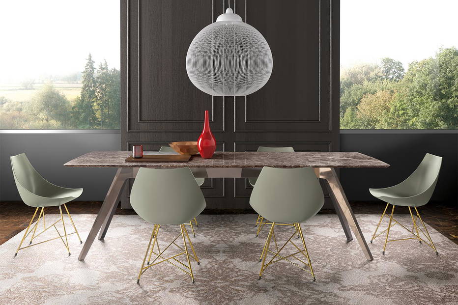 Delta Marble Dining Table