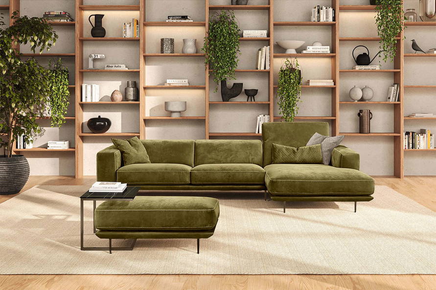 Denny Sectional Sofa with Chaise