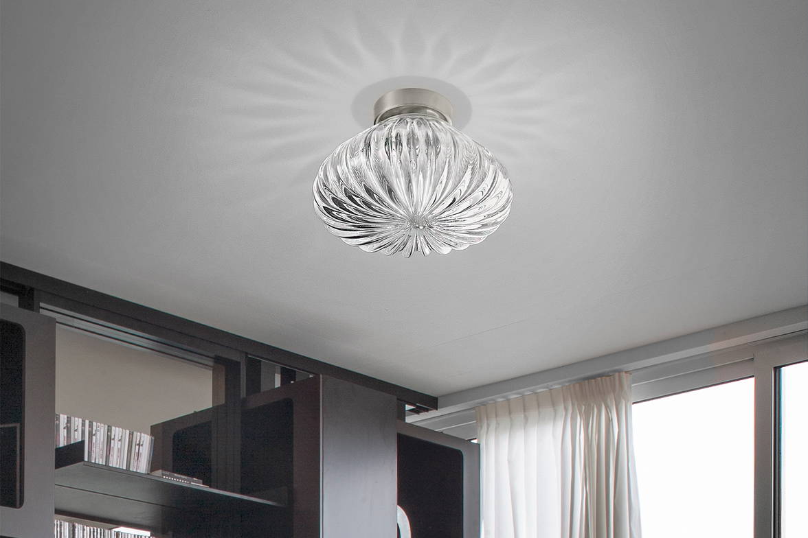 Diamante Flush Mount in living room Diamante Flush Mount in living room