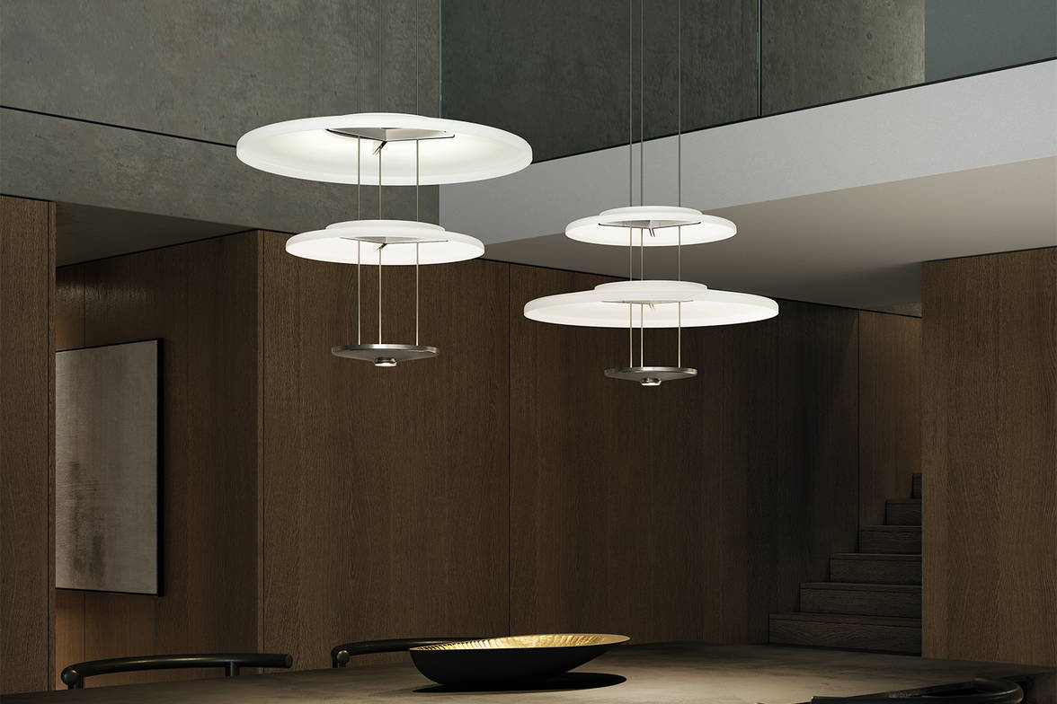 Dione SP 2 Suspension Lights over dining table Dione SP 2 Suspension Lights over dining table
