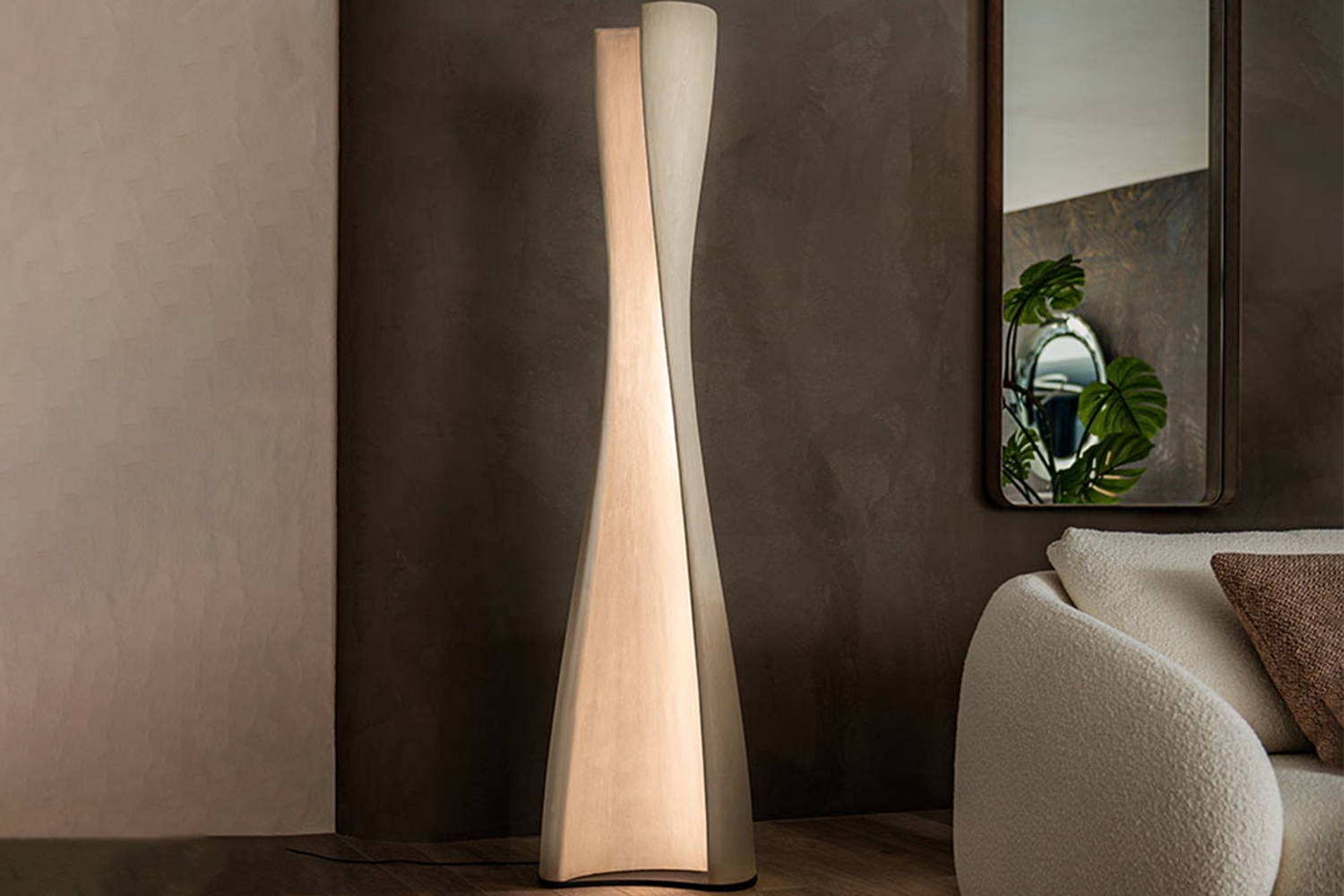 Diploma Floor Lamp in living room 